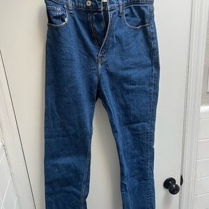 Abercrombie & Fitch Men's Straight Blue Jeans